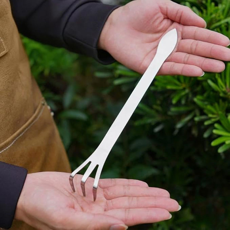 Stainless Steel Root Rake Hand - Gardening Tools Gifts recension och pris
