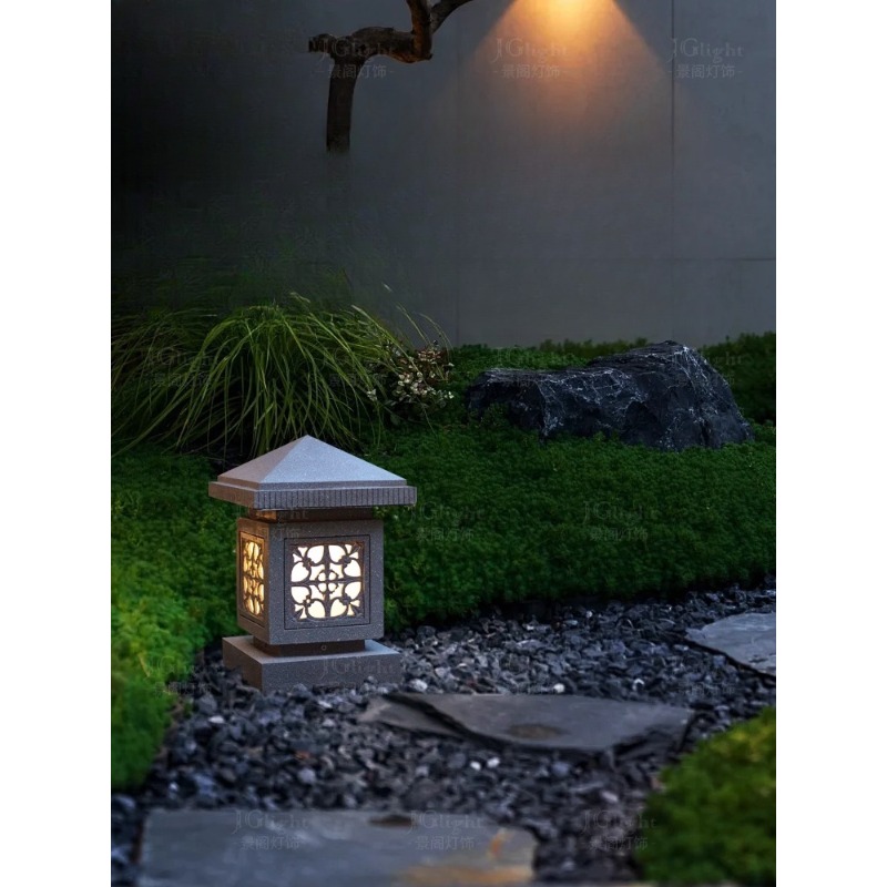 Outdoor Chinese stone lantern  - Gardening Hand Tools B&Q recension och pris