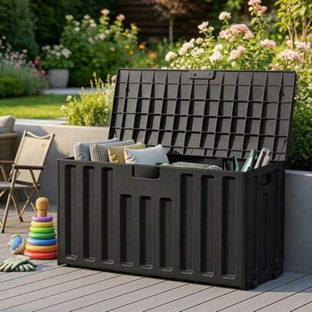 Large Capacity Outdoor Storage - Gardening Tools Wooden recension och pris