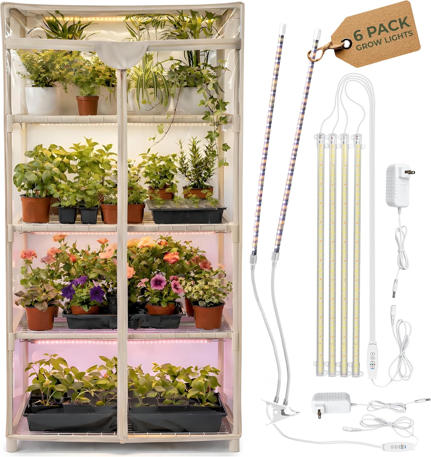 Indoor Plant Growing Mini Gree - Greenhouse Mini Indoor recension och pris