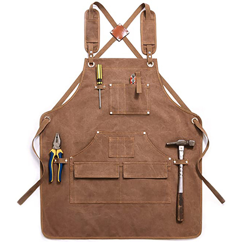 For Thickened Canvas Apron Cus - Gardening Tools Logo recension och pris