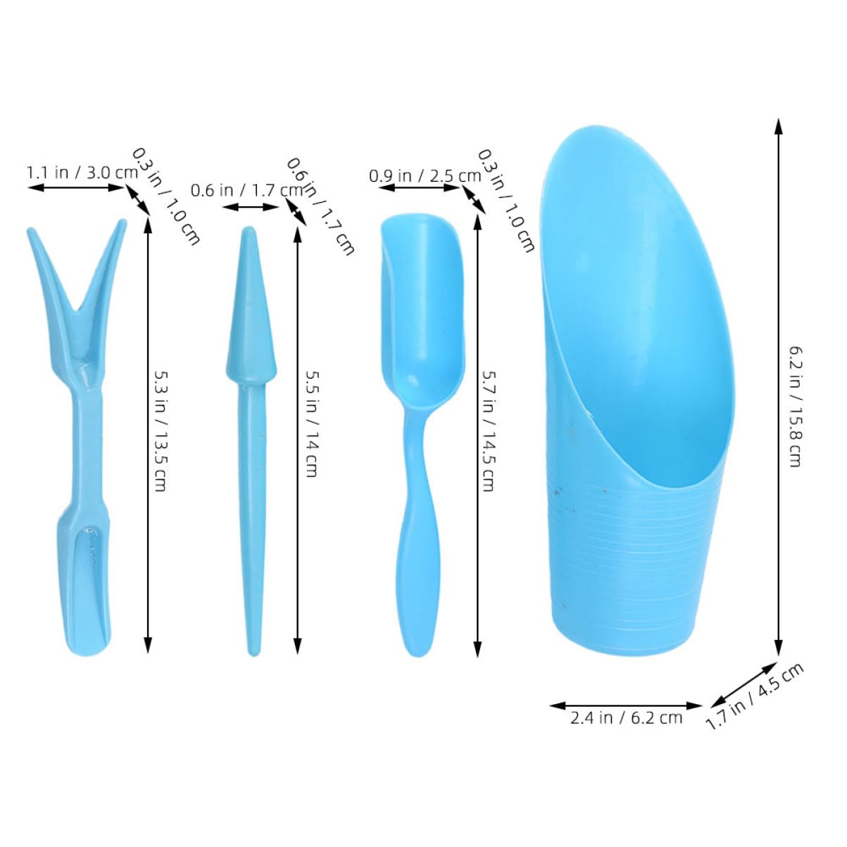 4pcs/set, Plastic Durable Buck - Gardening Tools Gifts recension och pris