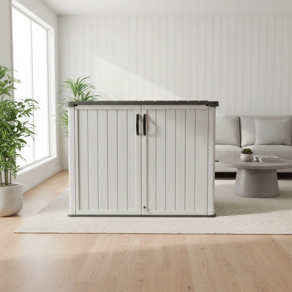 Large Plastic Outdoor Storage  - Gardening Tools Storage recension och pris