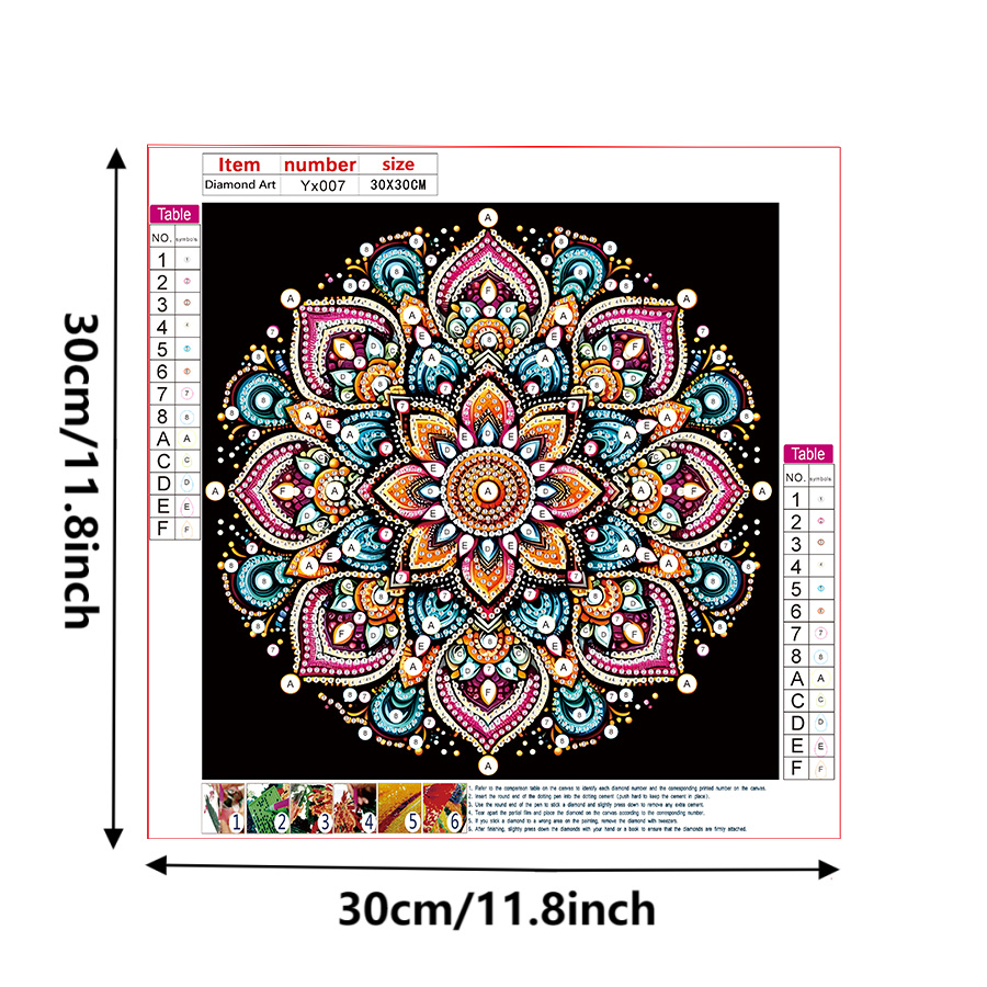 5D DIY Diamond Painting Flower - Gardening Tools Diy recension och pris
