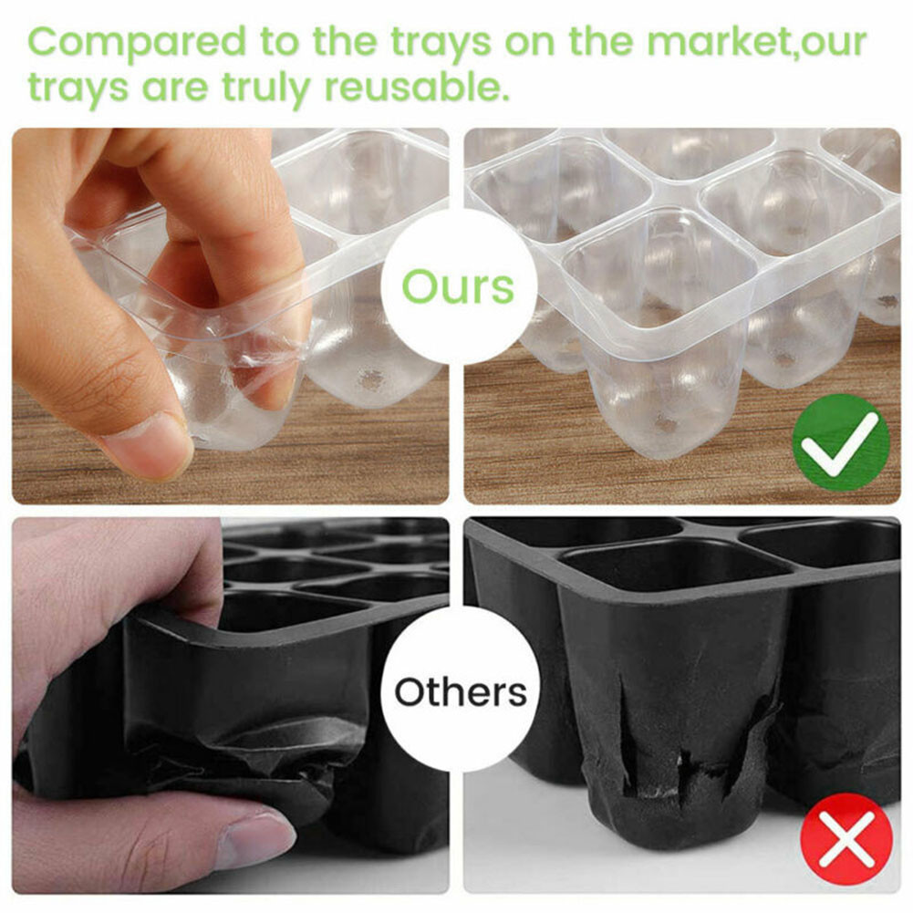 4Pcs Mini Greenhouse 12 Compar - Greenhouse Mini Indoor recension och pris