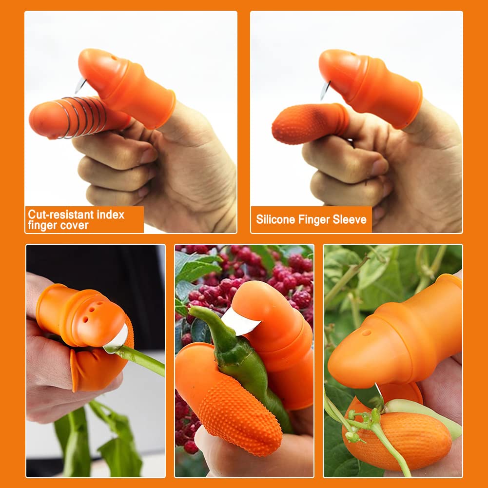 Gardening Silicone Thumb Knife - Gardening Tools Knife recension och pris