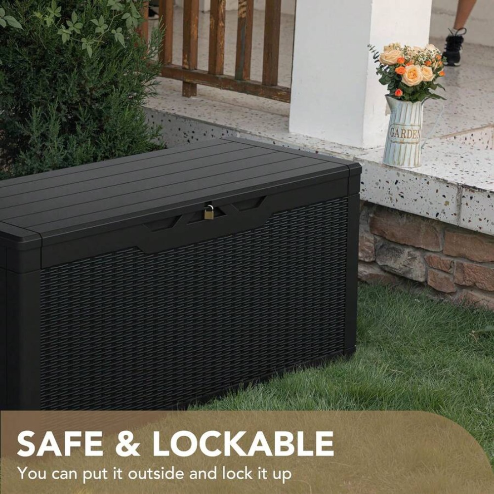 Large Lockable Outdoor Storage - Gardening Tools Storage recension och pris