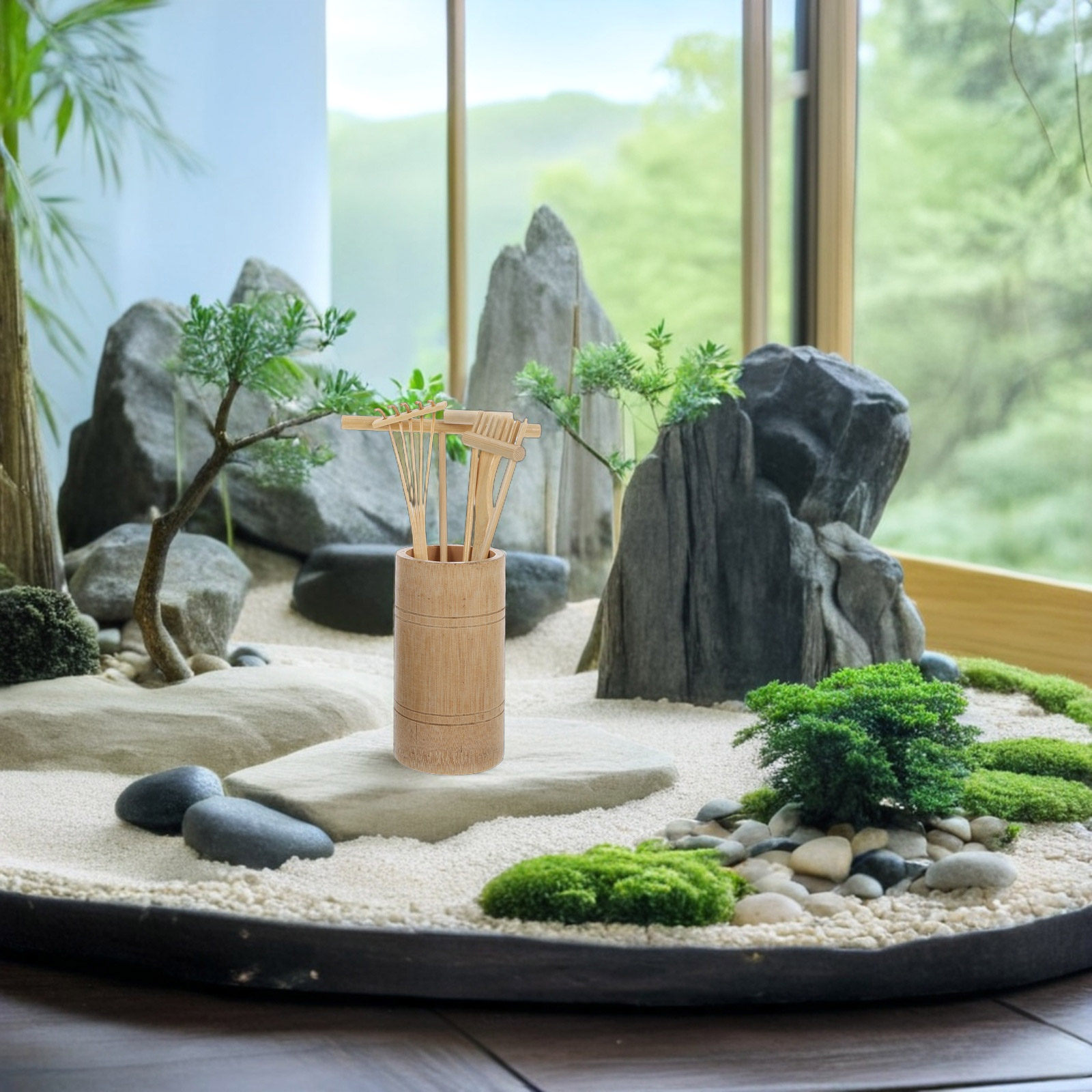 1Set Japanese Zen Garden Rake  - Gardening Tools Diy recension och pris