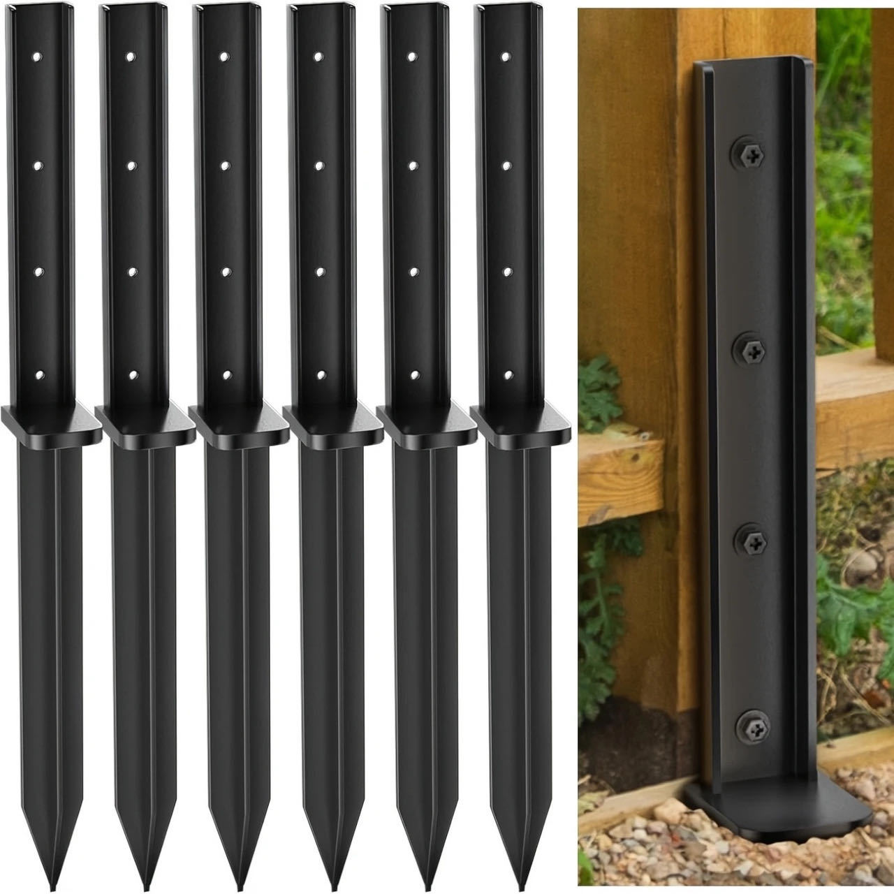 2PCS Fence Repair Anchor Fence - Gardening Tools Kit For Home Garden recension och pris