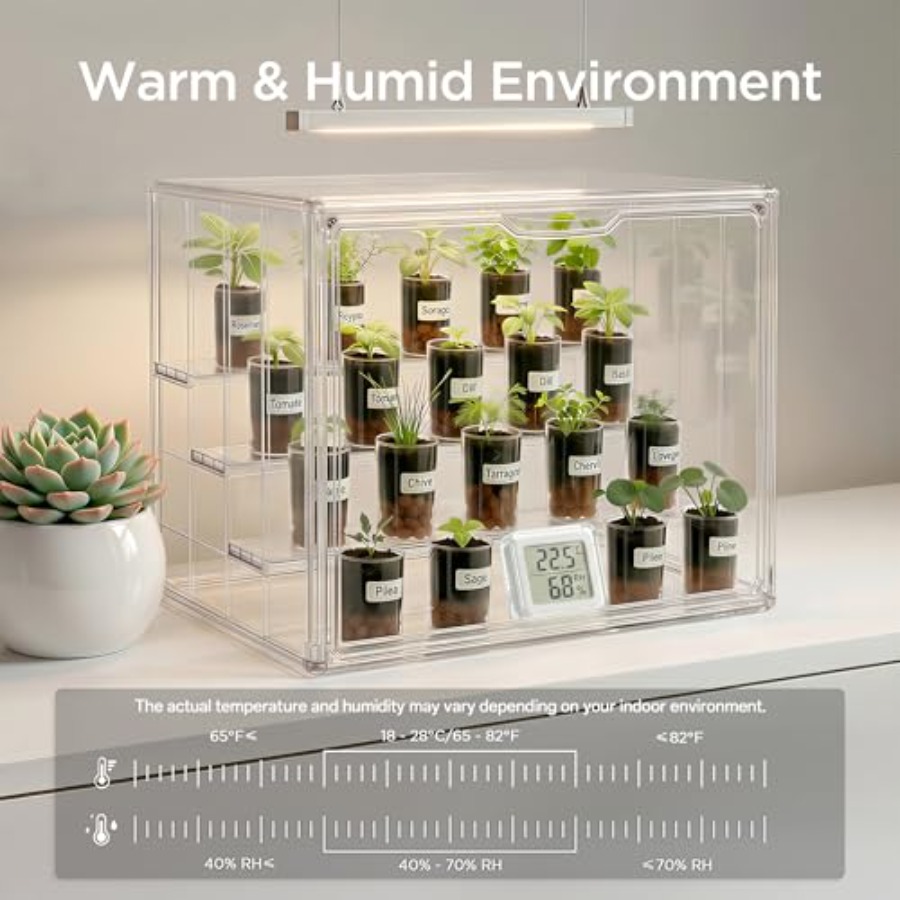 Indoor tabletop mini greenhous - Greenhouse Mini Indoor recension och pris