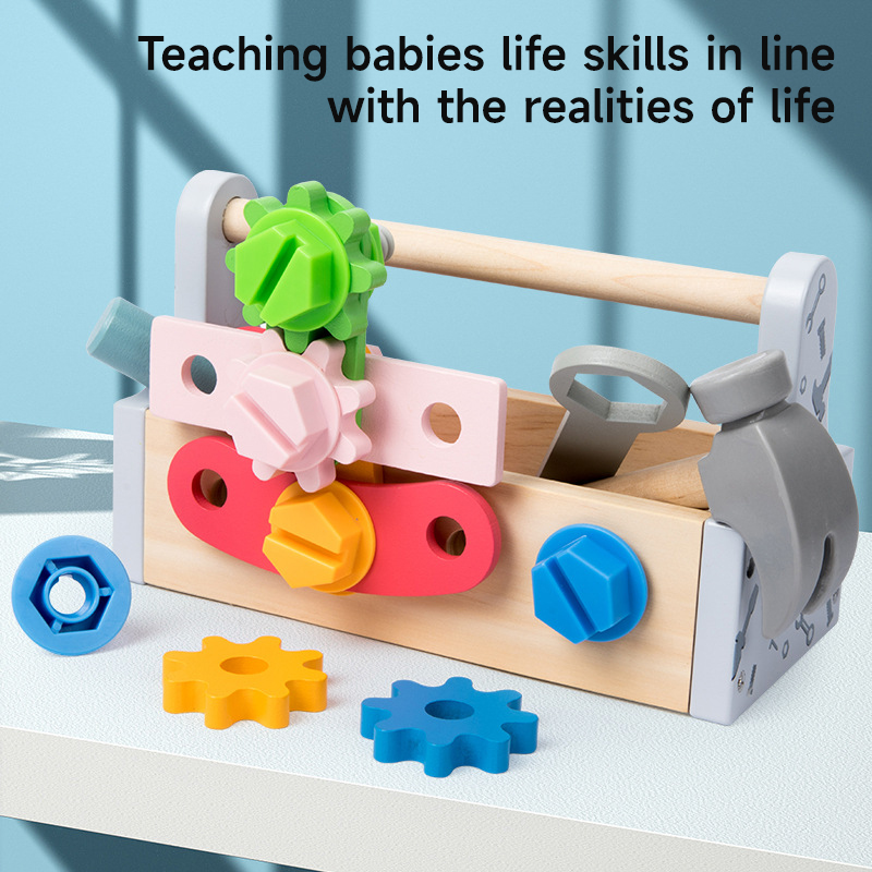 Children Toolbox Wooden Toys D - Gardening Tools For 8 Year Olds recension och pris