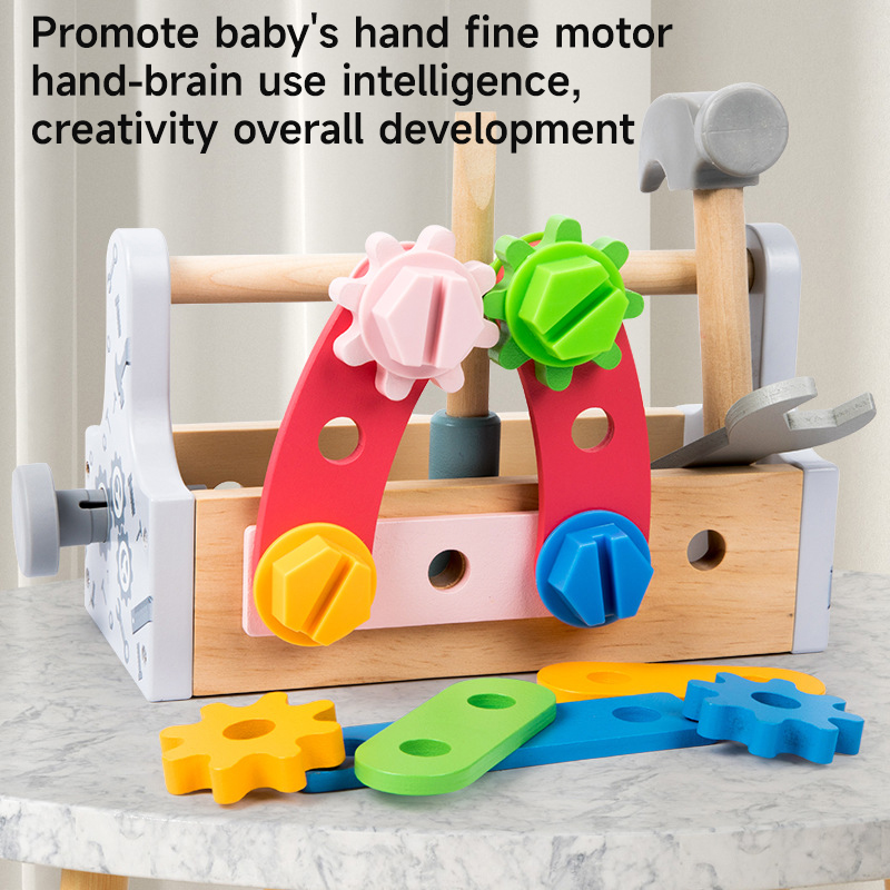 Children Toolbox Wooden Toys D - Gardening Tools For 8 Year Olds recension och pris