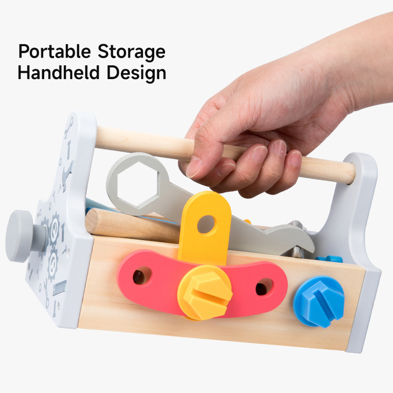 Children Toolbox Wooden Toys D - Gardening Tools For 8 Year Olds recension och pris