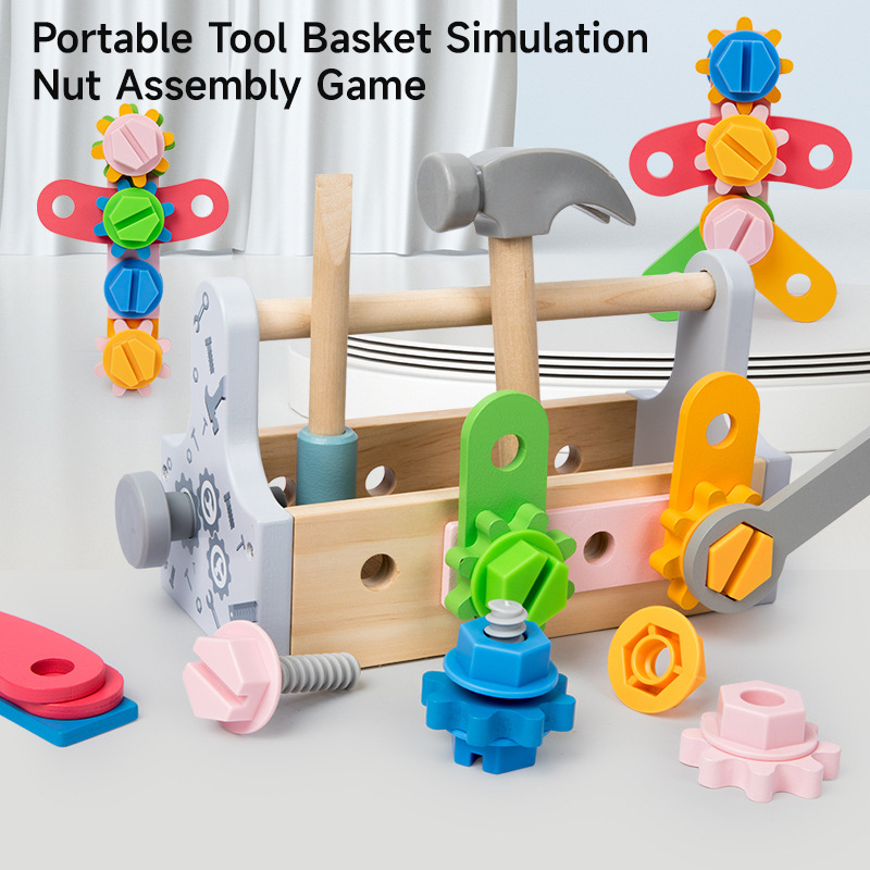 Children Toolbox Wooden Toys D - Gardening Tools For 8 Year Olds recension och pris