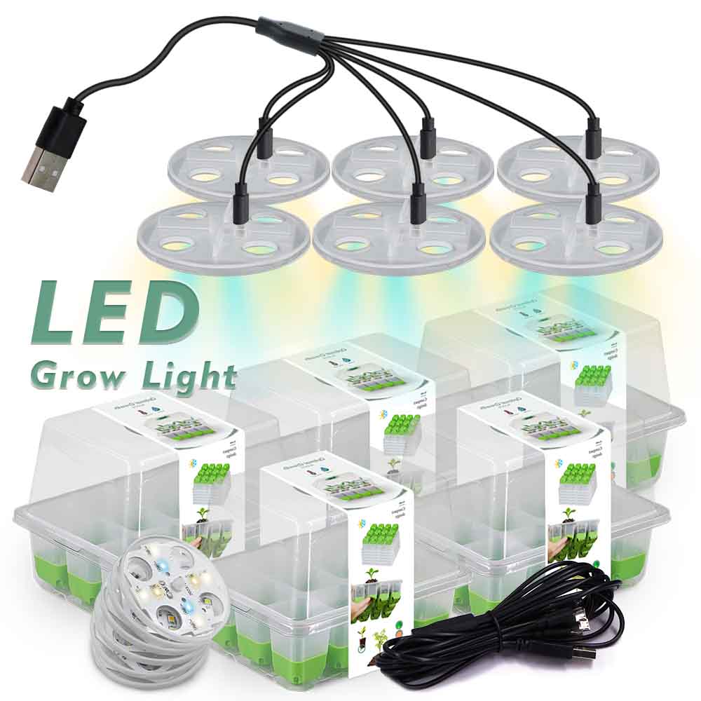 LED Grow Light Seedling Starte - Greenhouse Mini Indoor recension och pris