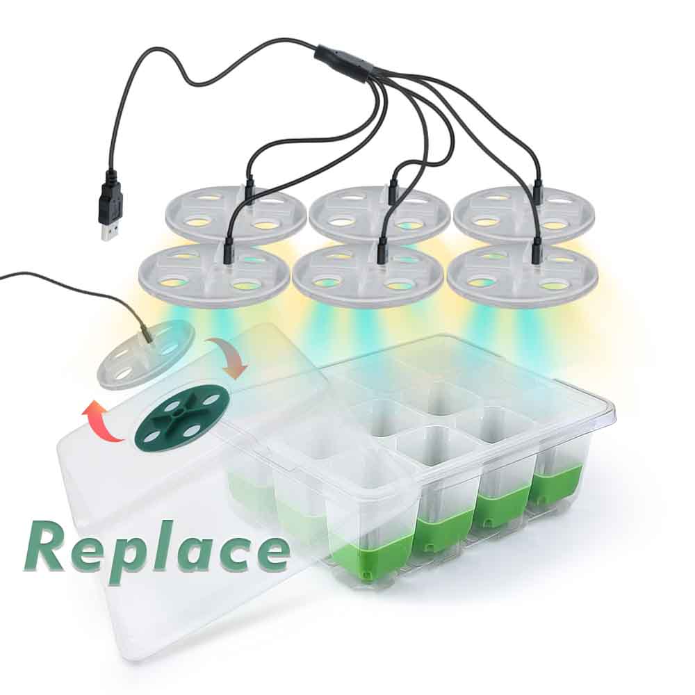 LED Grow Light Seedling Starte - Greenhouse Mini Indoor recension och pris
