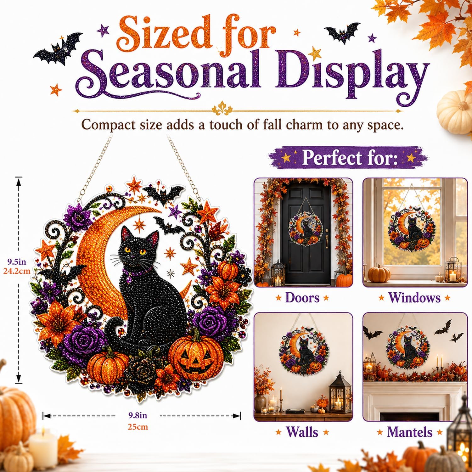 Halloween Pumpkins Diamond Art - Gardening Tools Diy recension och pris
