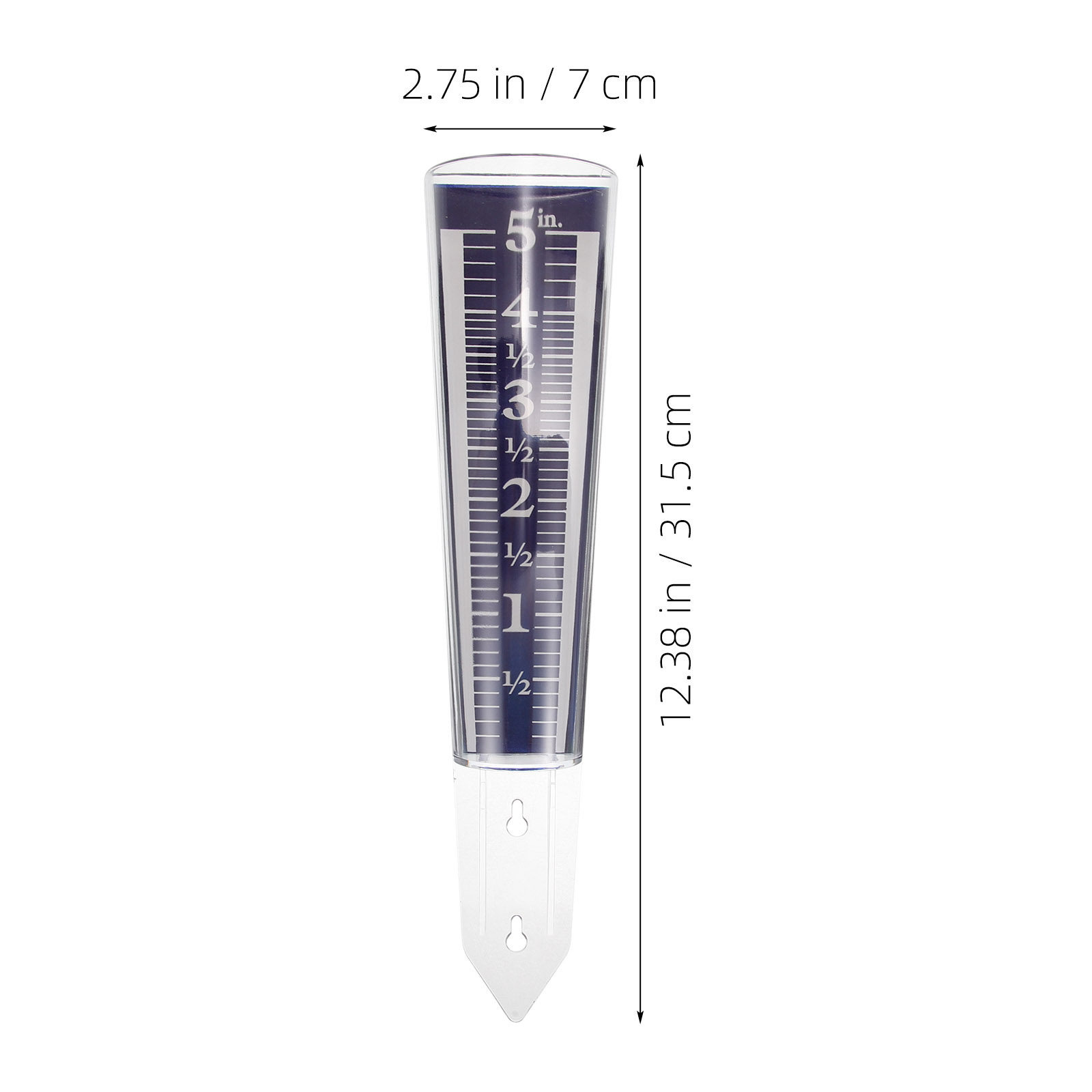 Transparent Rain Gauge with Sc - Gardening Tools Toolstation recension och pris