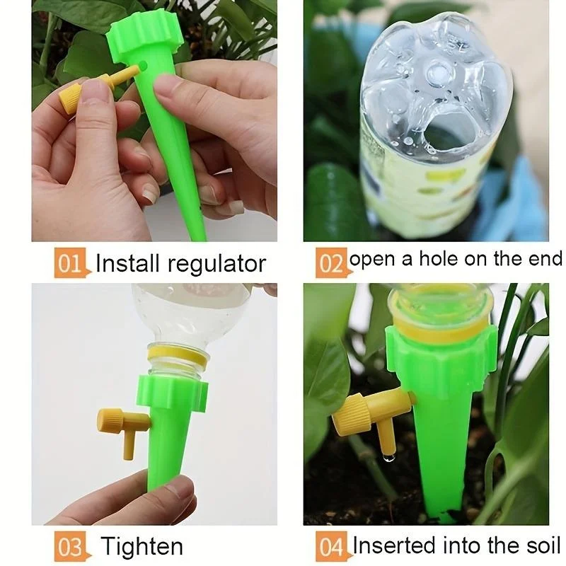 10PCS Flower Adjustable Automa - Gardening Tools Kit For Home Garden recension och pris