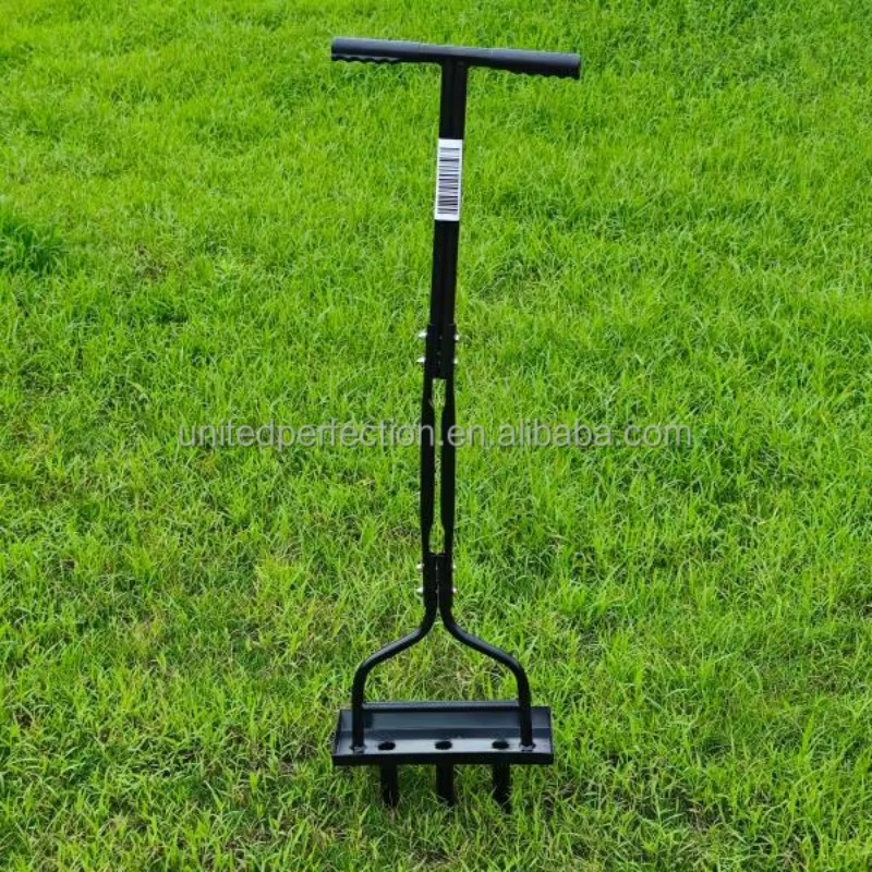 Manual Lawn Aerator Manual Cor - Gardening Tools Storage recension och pris