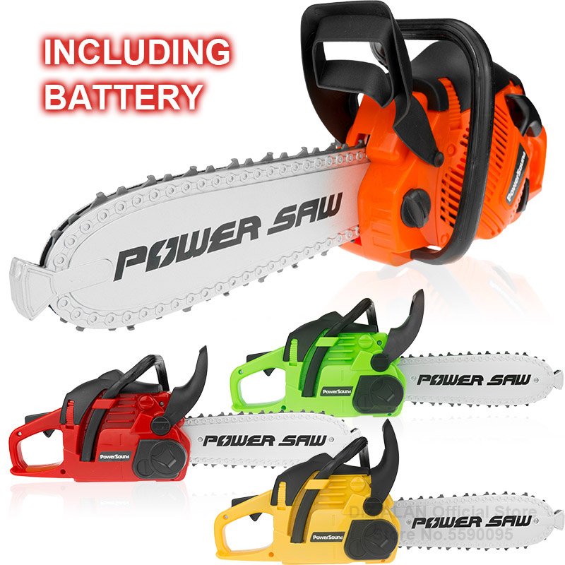 Electric Toy Chainsaw Kids Toy - Gardening Tools For 8 Year Olds recension och pris