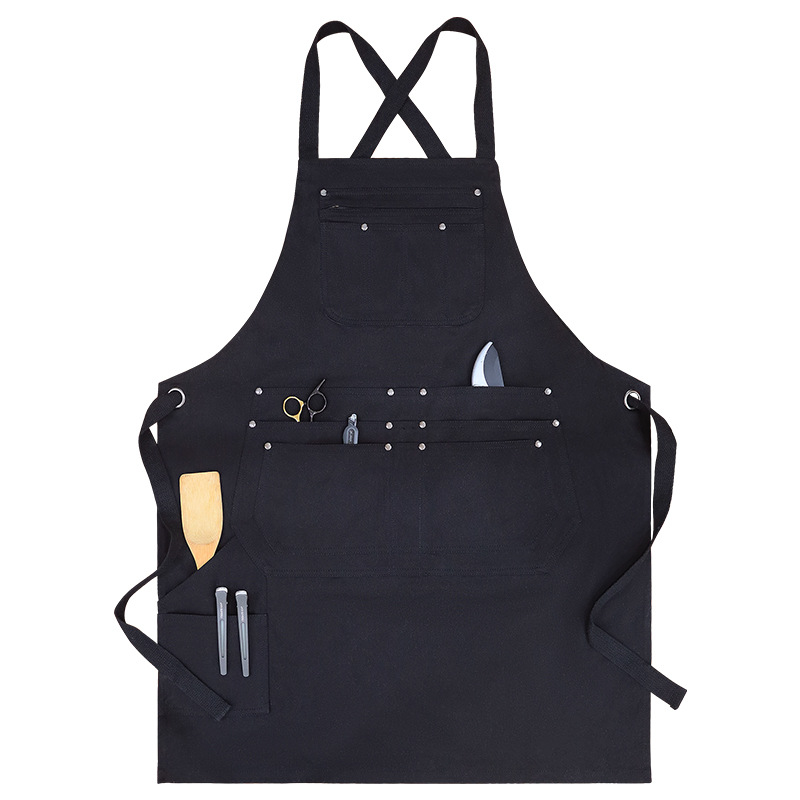 Multi Pocket Tool Apron Cotton - Gardening Tools Logo recension och pris