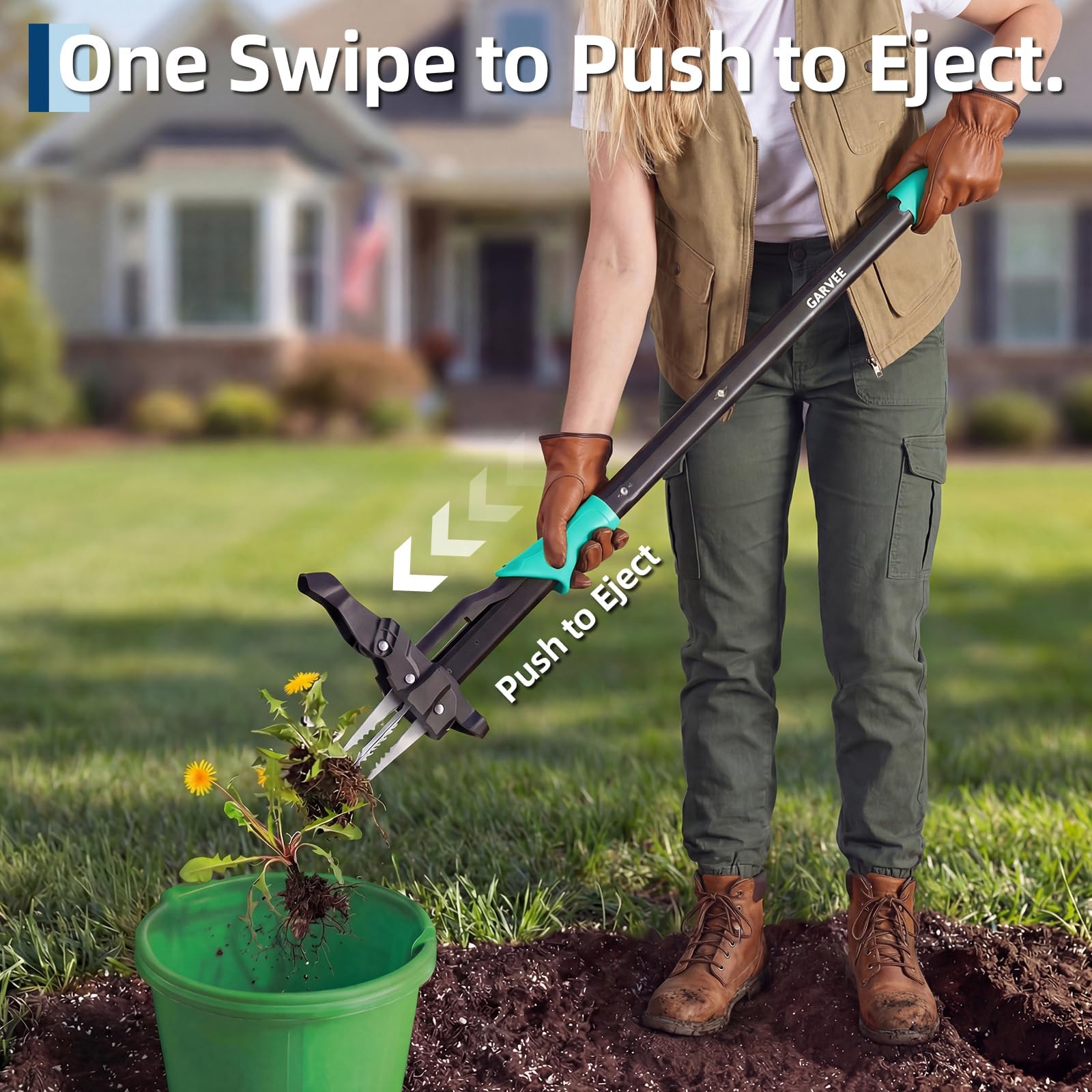 Long Handle Stand Up Weed Pull - Gardening Tools Gifts recension och pris