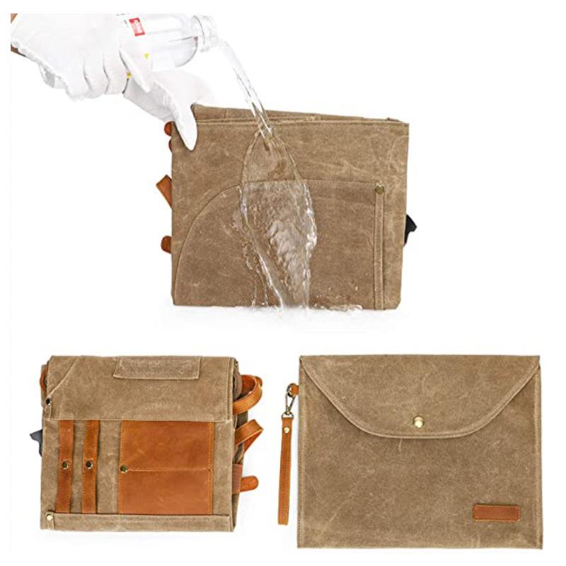 Men Canvas Apron Multifunction - Gardening Tools Logo recension och pris