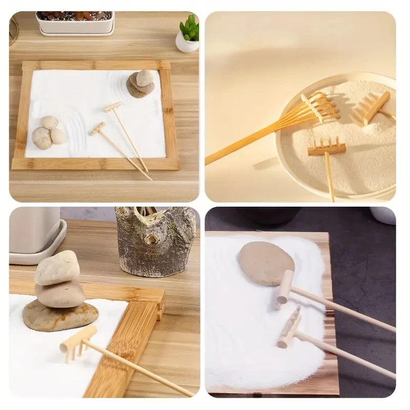2026New 6PCS Mini Zen Garden R - Gardening Tools Australia recension och pris