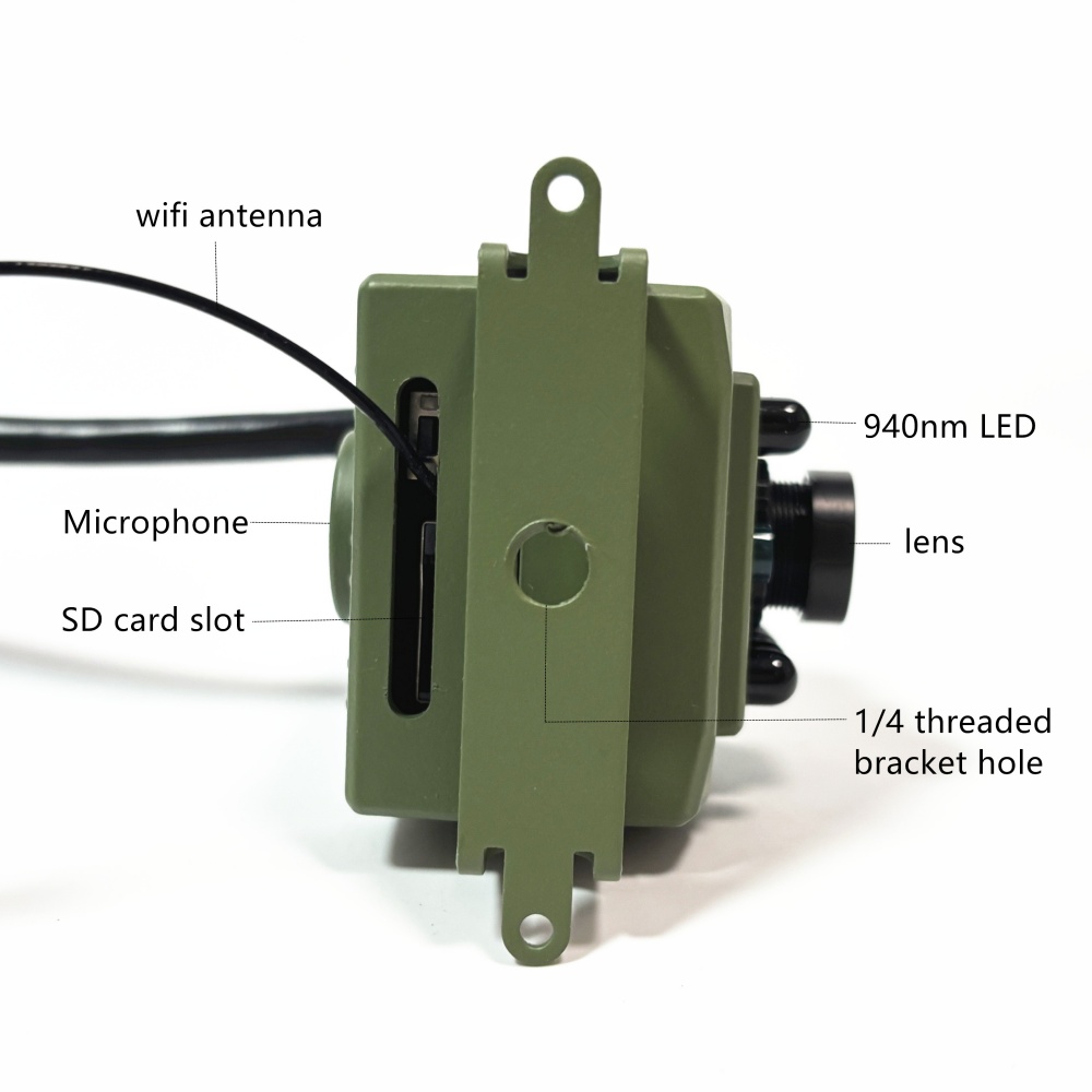 Icsee Imx415 4K 8MP CCTV Green - Greenhouse Mini Indoor recension och pris