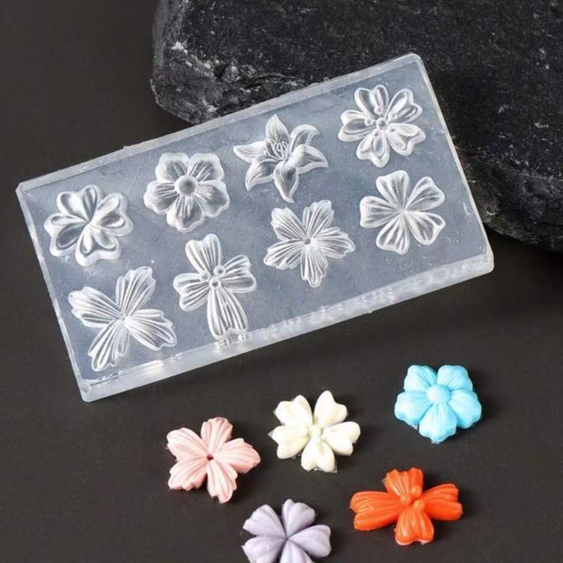 New Flower Nail Art Mold 3D Si - Gardening Tools Diy recension och pris