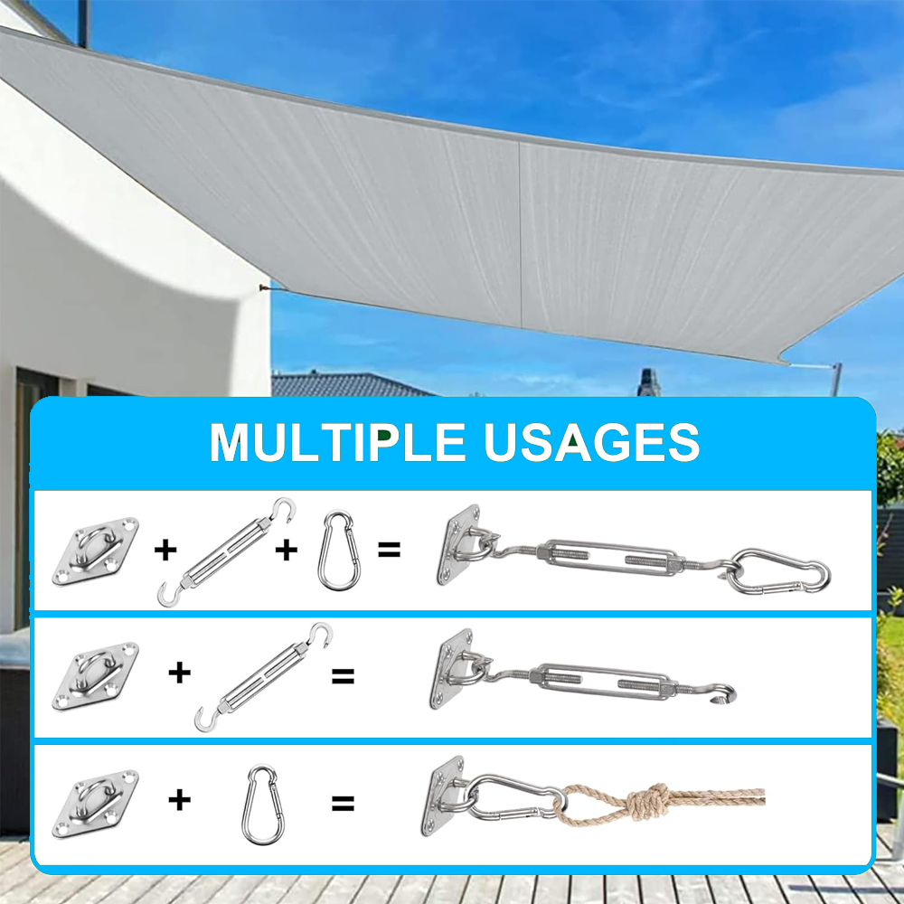 Stainless Steel Sun Shade Sail - Gardening Tools Australia recension och pris