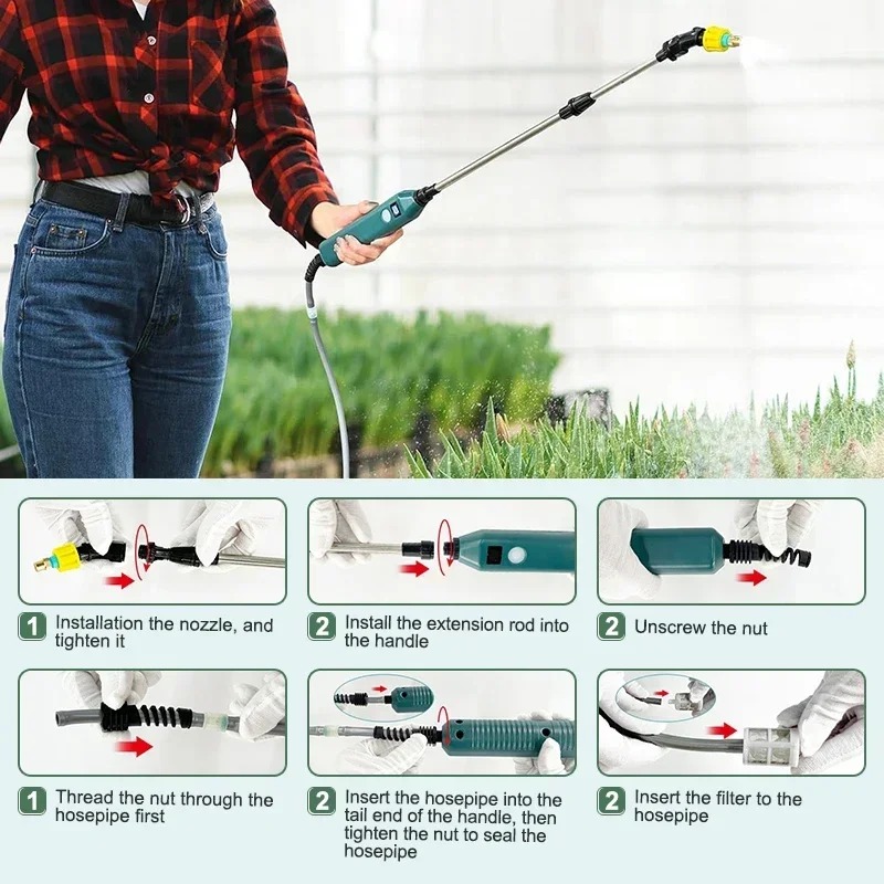 Electric Garden Sprayer 2400mA - Gardening Tools Lowes recension och pris
