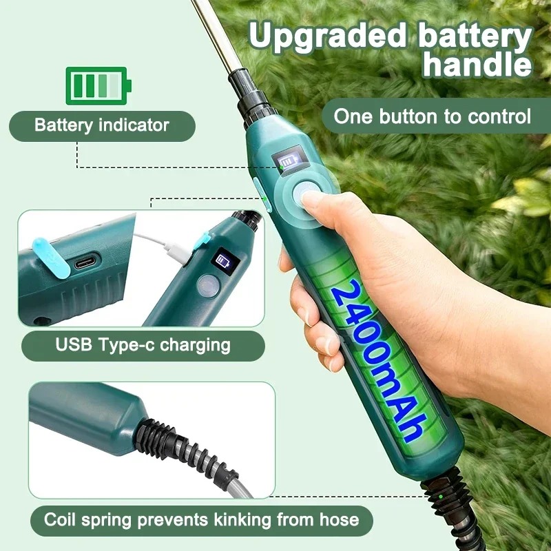 Electric Garden Sprayer 2400mA - Gardening Tools Lowes recension och pris