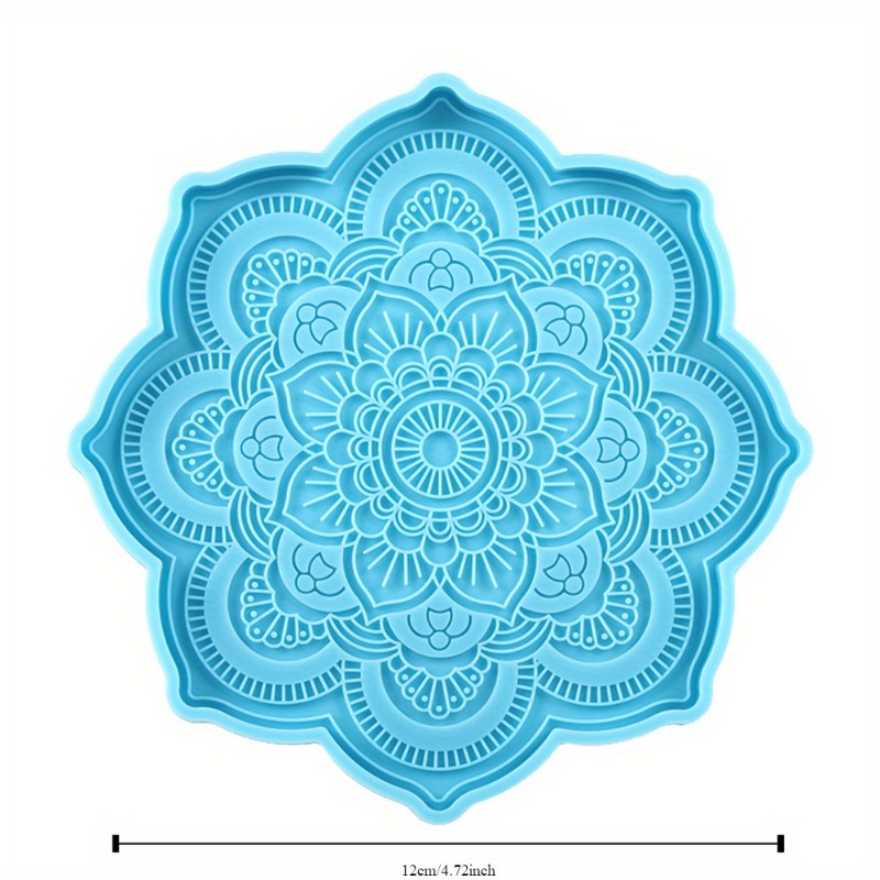 Mandala Coaster Silicone Mold  - Gardening Tools Diy recension och pris