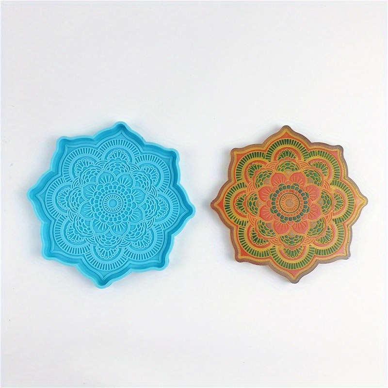 Mandala Coaster Silicone Mold  - Gardening Tools Diy recension och pris