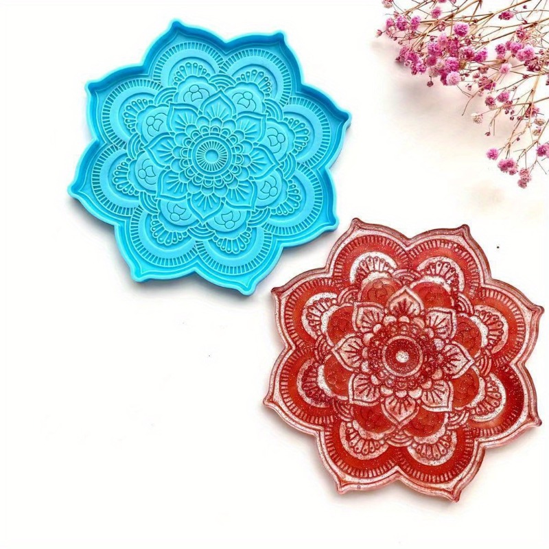 Mandala Coaster Silicone Mold  - Gardening Tools Diy recension och pris