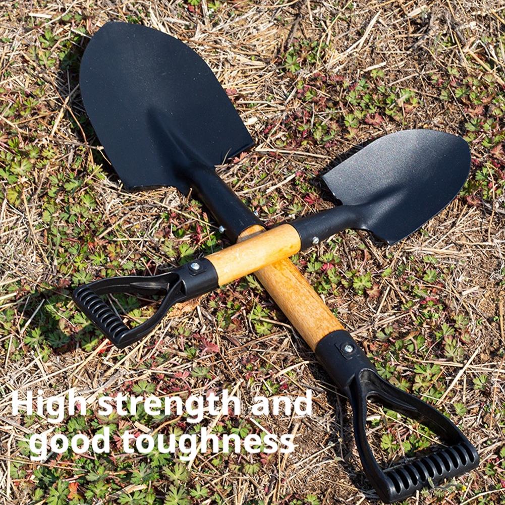 36cm Garden Shovel WIth Wooden - Gardening Tools For 8 Year Olds recension och pris