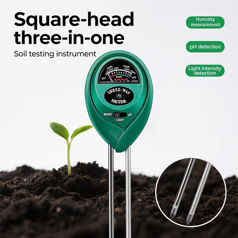 3-in-1 Soil Tester (Moisture,  - Gardening Tools And Equipment recension och pris