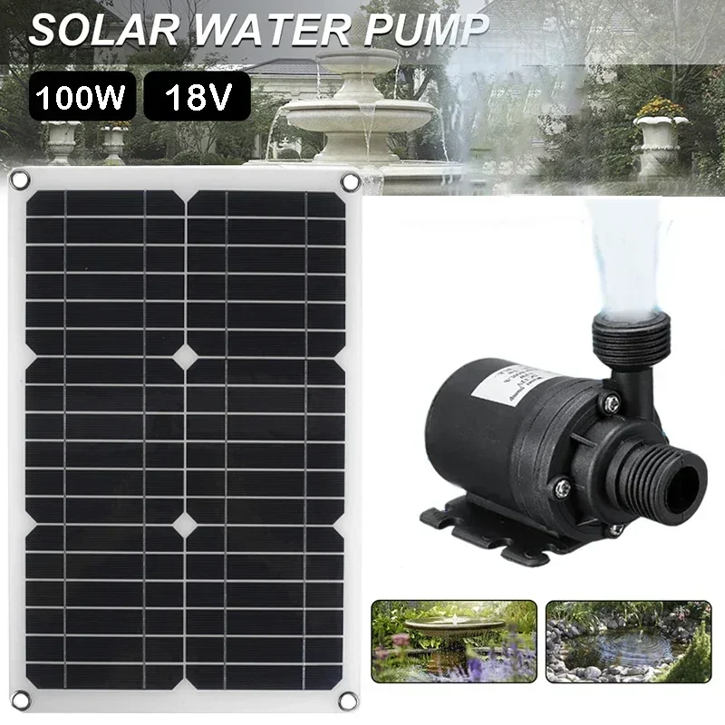 100W 800l/h Brushless Solar Wa - Gardening Tools Lowes recension och pris