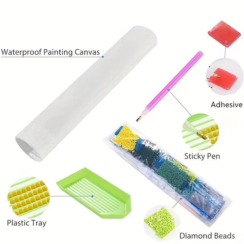 Flower Pattern DIY Diamond Art - Gardening Tools Diy recension och pris