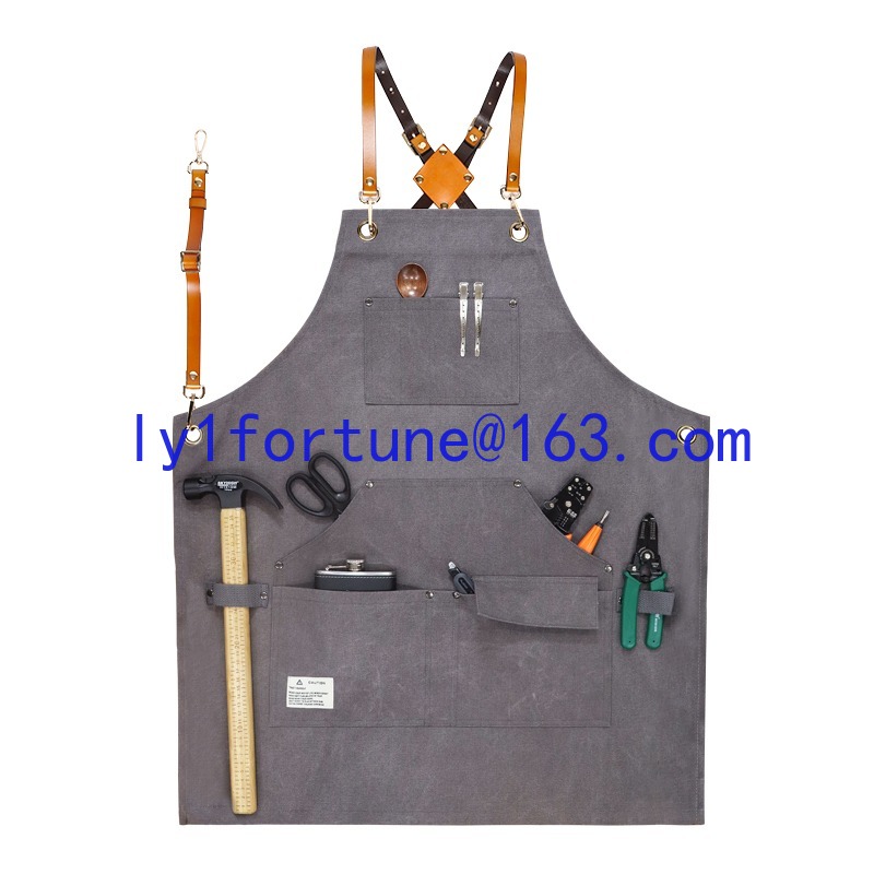 Thick canvas waterproof apron  - Gardening Tools Logo recension och pris