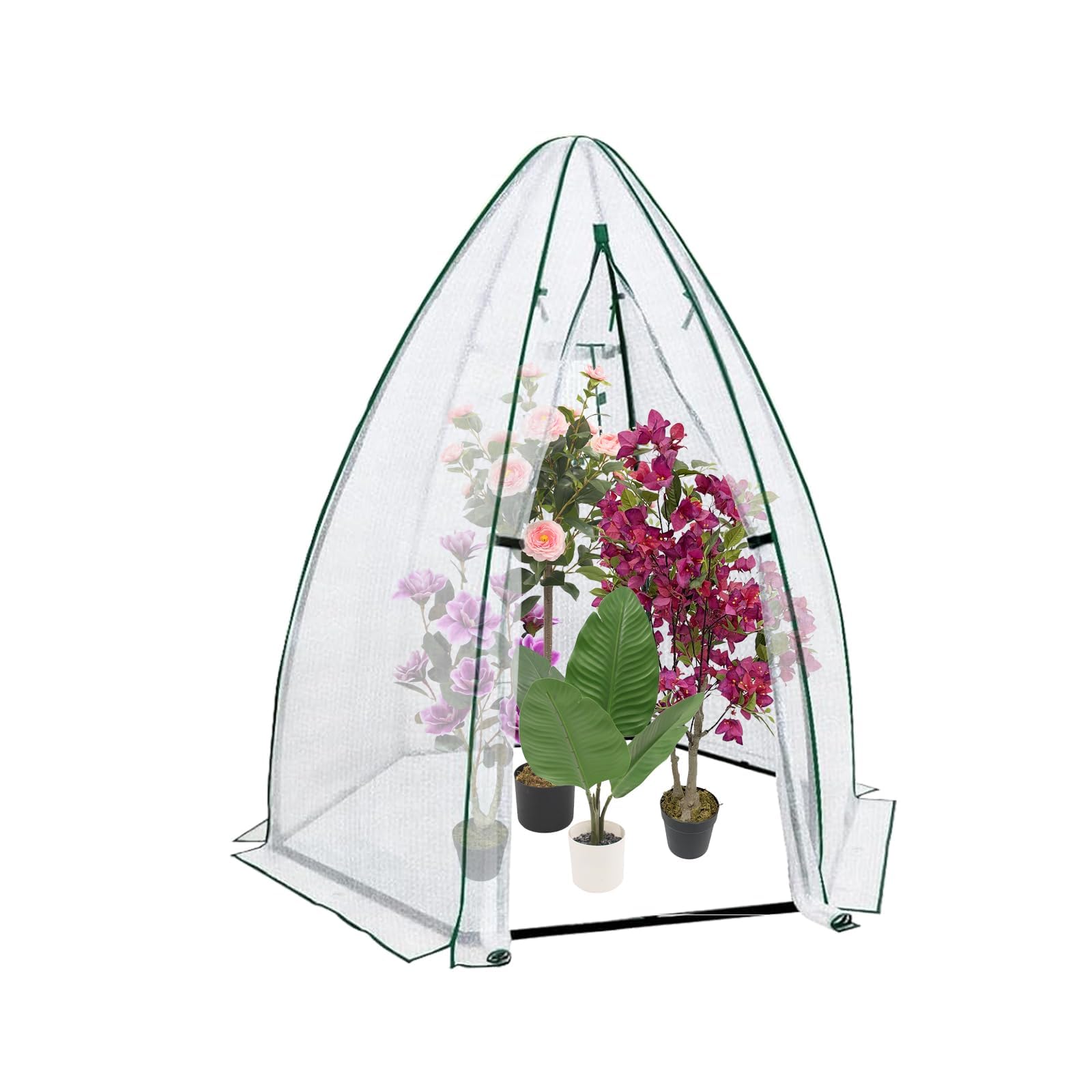 54x54x71 Mini Hexagonal Greenh - Greenhouse Mini Indoor recension och pris